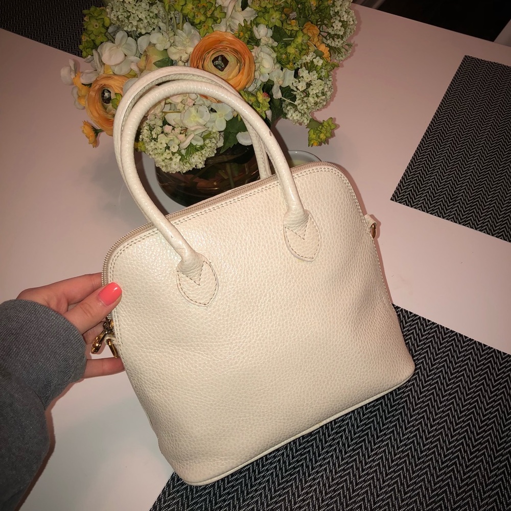 Leather handbag